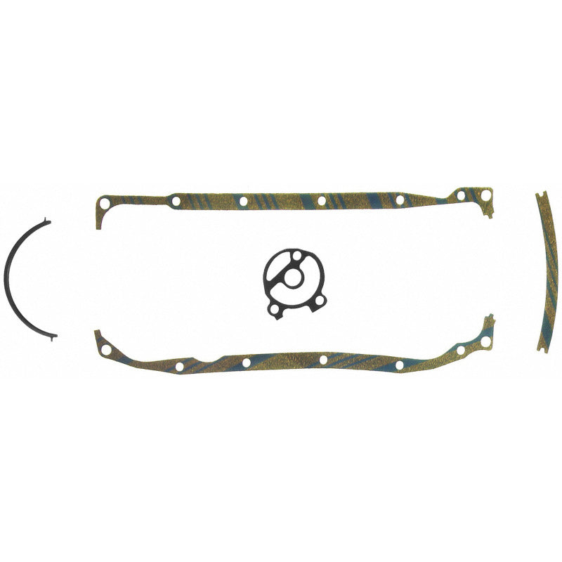 Fel-Pro OS30433C fits Chevrolet Cavalier OS 30433 C Engine Oil Pan Gasket Set Blue Stripe cork-rubber