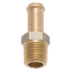 Edelbrock 8080 Fitting 1/4-18 NPT X 3/8In Single Barb Brass