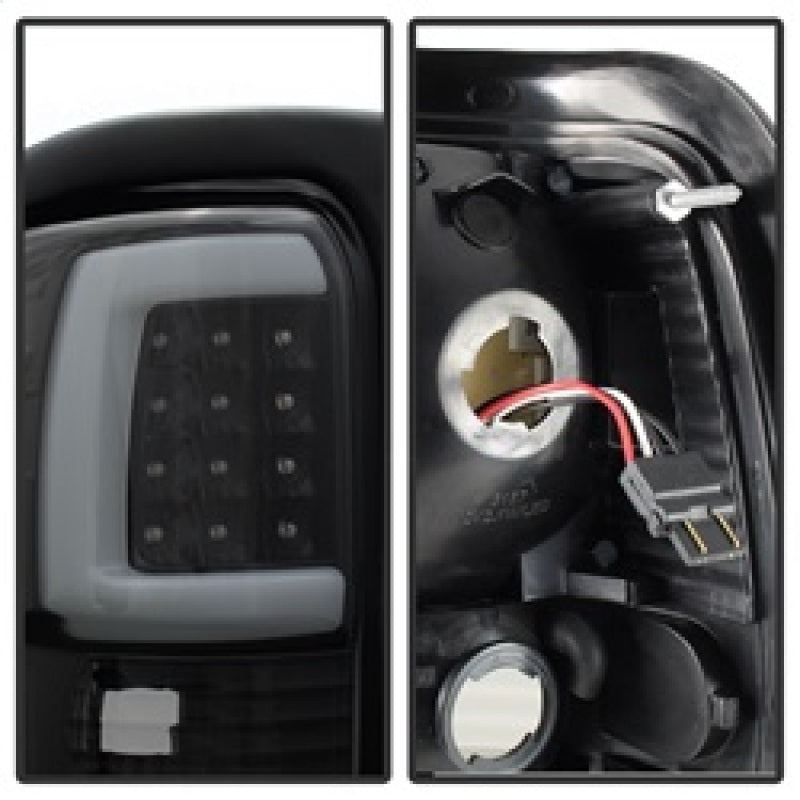 xTune 9038860 fits Dodge Ram 1500 94-01 Tail Lights - Light Bar LED - Black ALT