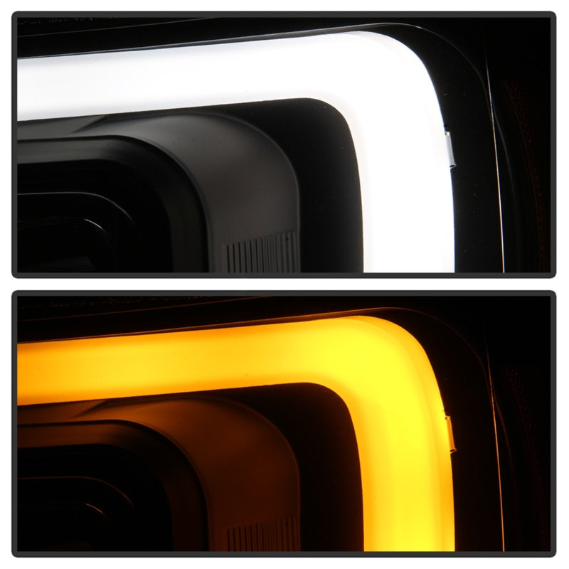 Spyder 5086242 fits Chevy 07-14 Suburban/Tahoe V2 Projector Headlights LED Turn