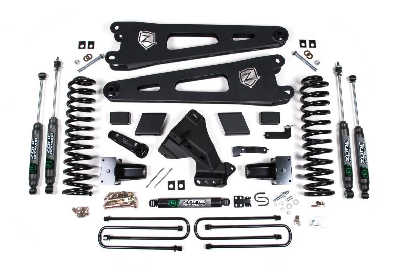 Zone Offroad ZONF64N 20-21 fits Ford F-250/F-350 6in Suspension Lift System- Nit