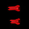 AlphaRex 653050 21-23 fits Ford F-150 LUXX LED Taillights - Black Red w/ BLIS