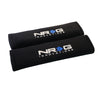 NRG SBP-27BK Seat Belt Pads 2.7in. W x 11in. L (Black) Short - 2pc