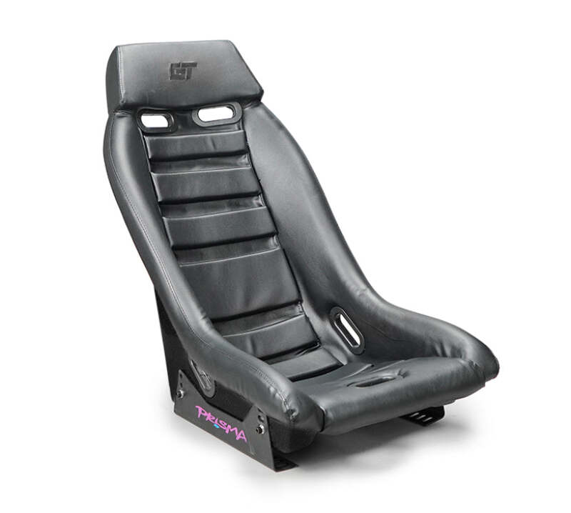 NRG PRI-100BK-MIDNIGHT PRI-100BK-MIDNIGHT GT Retro Bucket Seat - Black PVC