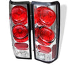 Spyder 5001009 fits Chevy 85-05 Astro/Safari Euro Style Tail Lights Chrome ALT-
