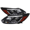 Spyder 5072832 fits Ford 12-14 Focus Projector Headlights Halogen Model Only -