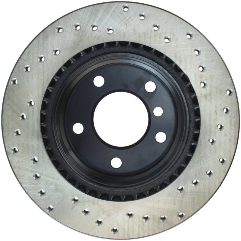 Stoptech 128.34078R 06 BMW 325 Series / 07-09 BMW 328 Series Drilled Right Rear Rotor