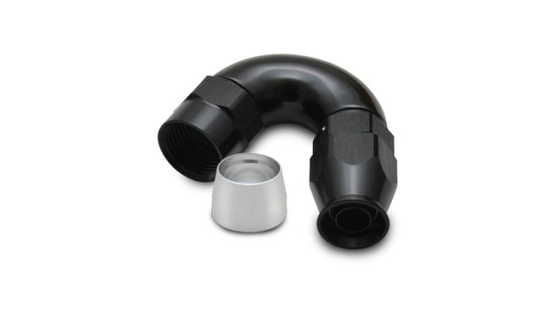 Vibrant 28504 -4AN 150 Degree Hose End Fitting for PTFE Lined Hose