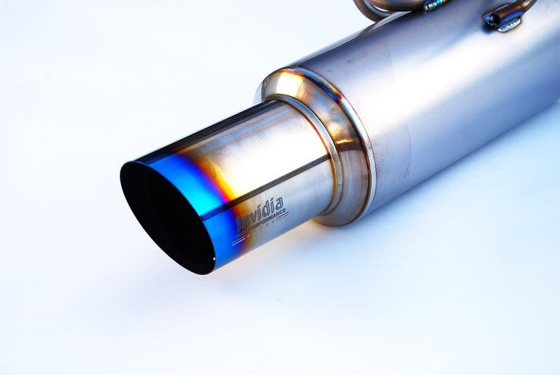 Invidia HS08SW4TRG WRX/STi 4 Door 80mm Single Outlet Full Titanium Cat-Back Exha