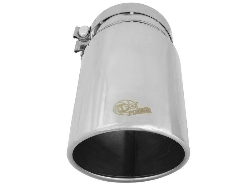 AFE 49T50604-P12 sal Bolt On Exhaust Tip Polished 5in Inlet x 6in Outlet x 12in