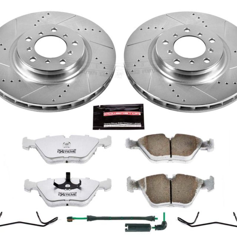 PowerStop K2903-26 01-06 fits BMW M3 Front Z26 Street Warrior Brake Kit
