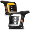 ANZO 111635X-L 15-20 fits GMC Yukon (Incl XL - Factory Halogen Models) Full LED Proj Headlights Black - Driver Side