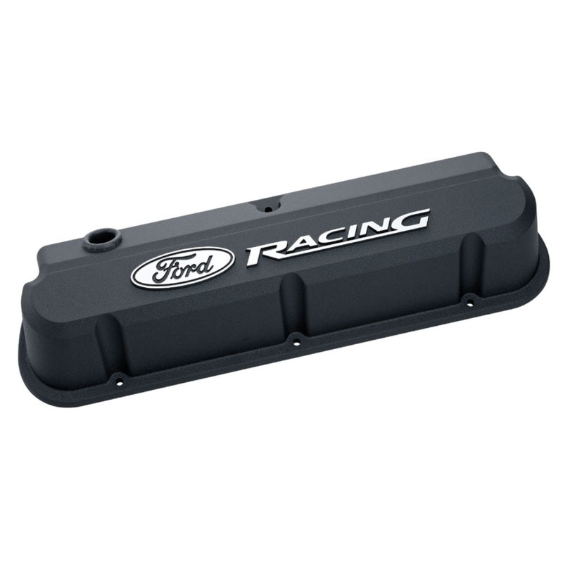 Ford Racing 302-135 Racing 289-351 Slant Edge Black Valve Cover