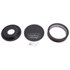 Edelbrock 41613 Air Cleaner Victor Series Round Aluminum Top Cloth Element 14In Dia X 3 125In Black