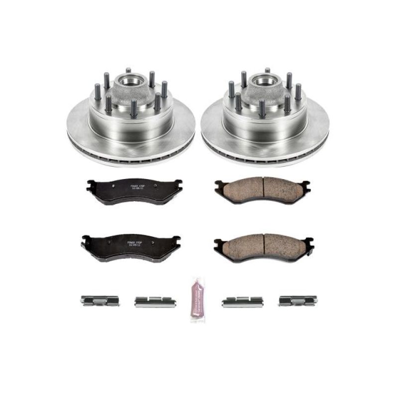 Power Stop KOE6247 2004 fits Ford F-150 Heritage Front Autospecialty Brake Kit
