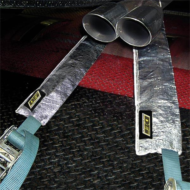 DEI 10466 Dyno Strap Heat Guard 5in w x 3ft - Aluminized