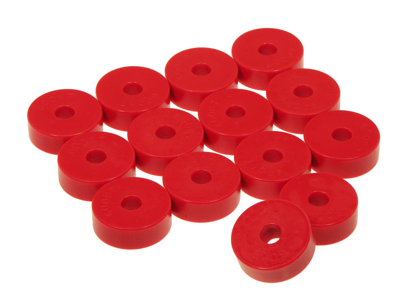 Prothane 1-101 fits Jeep 55-73 CJ5 Body Mount 14 Bushing Kit - Red