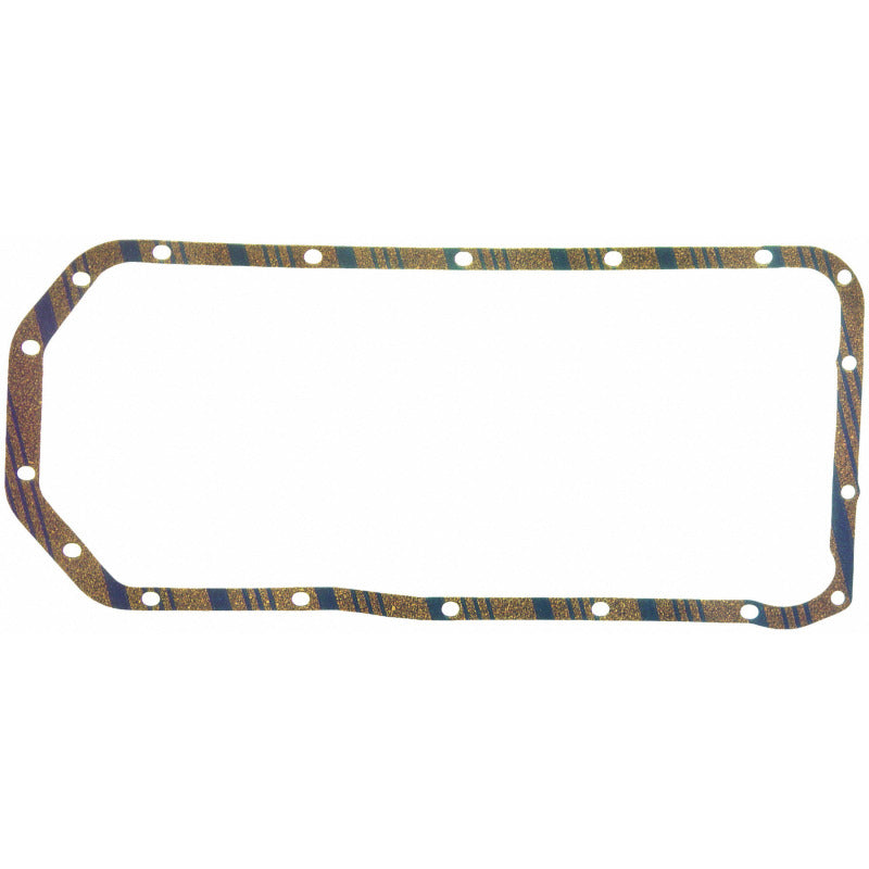 Fel-Pro OS11408C1 OS 11408 C-1 Engine Oil Pan Gasket Set Blue Stripe cork-rubber