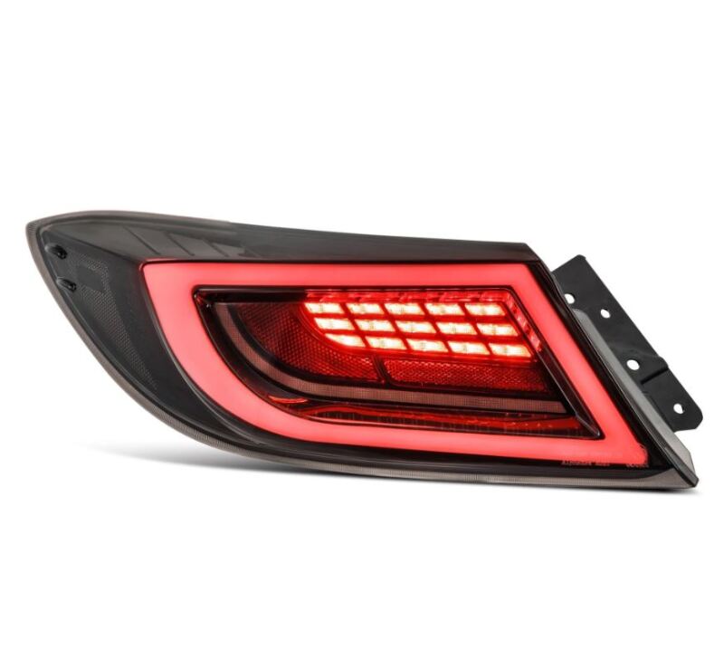 AlphaRex 675020 22-24 fits Toyota GR86 LUXX LED Taillights Black Smoke
