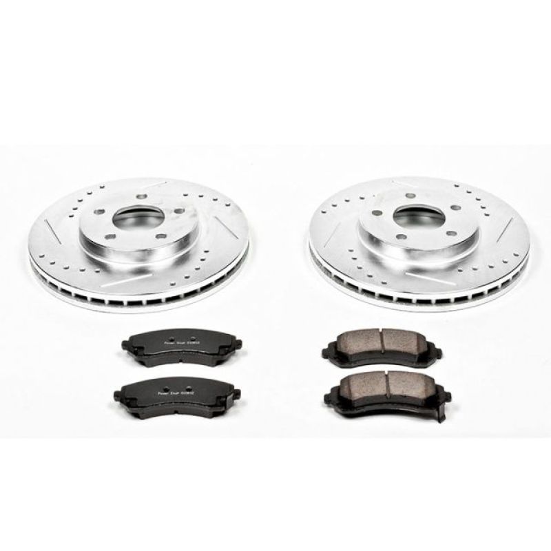 PowerStop K5234 fits Buick 02-06 Rendezvous Front Z23 Evolution Sport Brake Kit