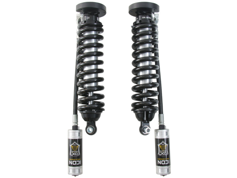 ICON 81521C 2016+ fits Nissan Titan XD 2.5 Series Shocks RR CDCV Coilover Kit