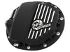 AFE 46-71120B Pro Series AAM 9.5/9.76 Rear Diff Cover Black w/Mach Fins 14-19 f