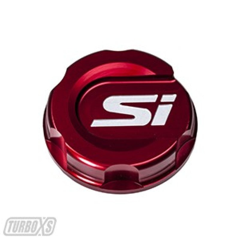 Turbo XS HC-OC-RED-SI 2016+ fits Honda Civic Red Oil Cap