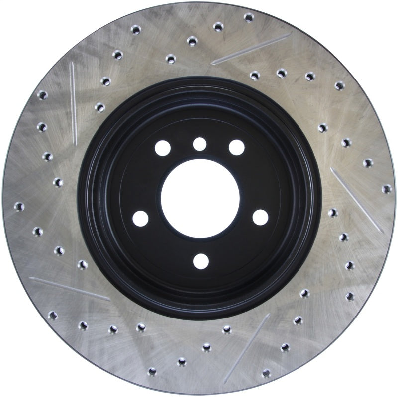 Stoptech 127.34072L Slotted & Drilled Sport Brake Rotor