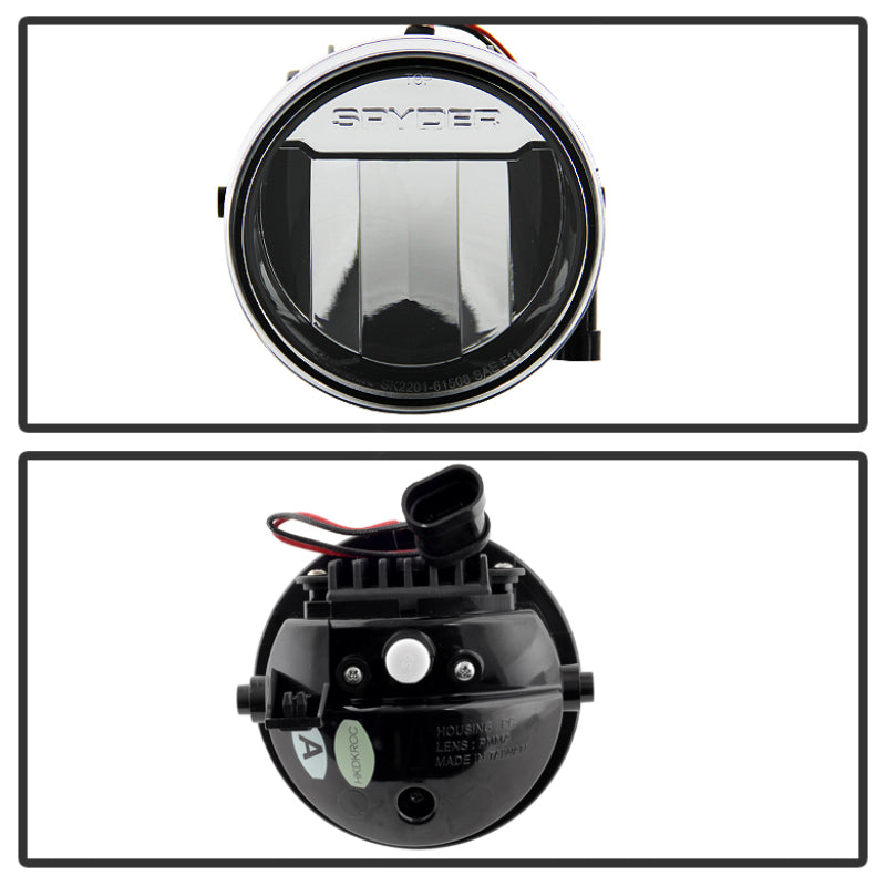 Spyder 5081063 fits Ford 09-14 F150 LED Fog Lights Chrome FL-YD-FF15009-LED-C