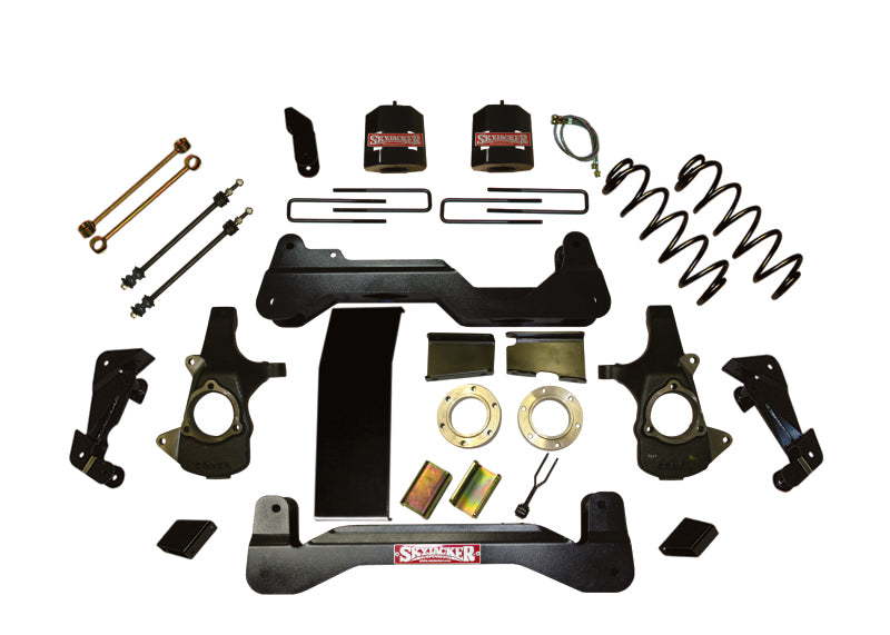 Skyjacker C7660SK 6"SYS,07-09 fits GM 1500 SUV 4WD