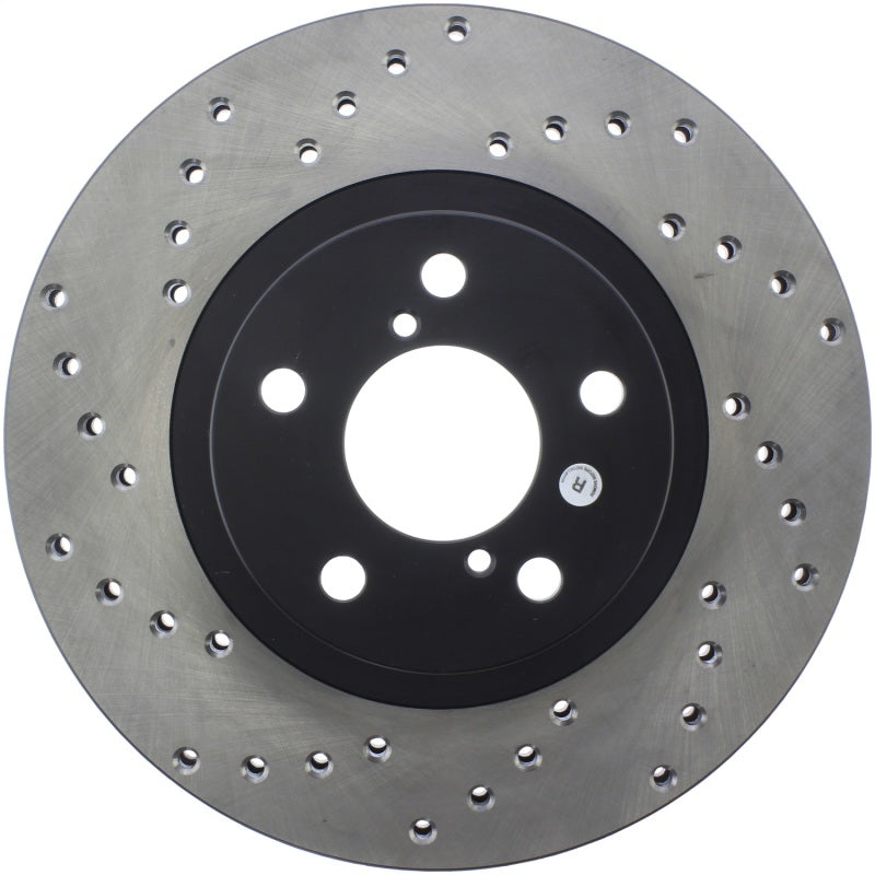 Stoptech 128.47012R Drilled Sport Brake Rotor