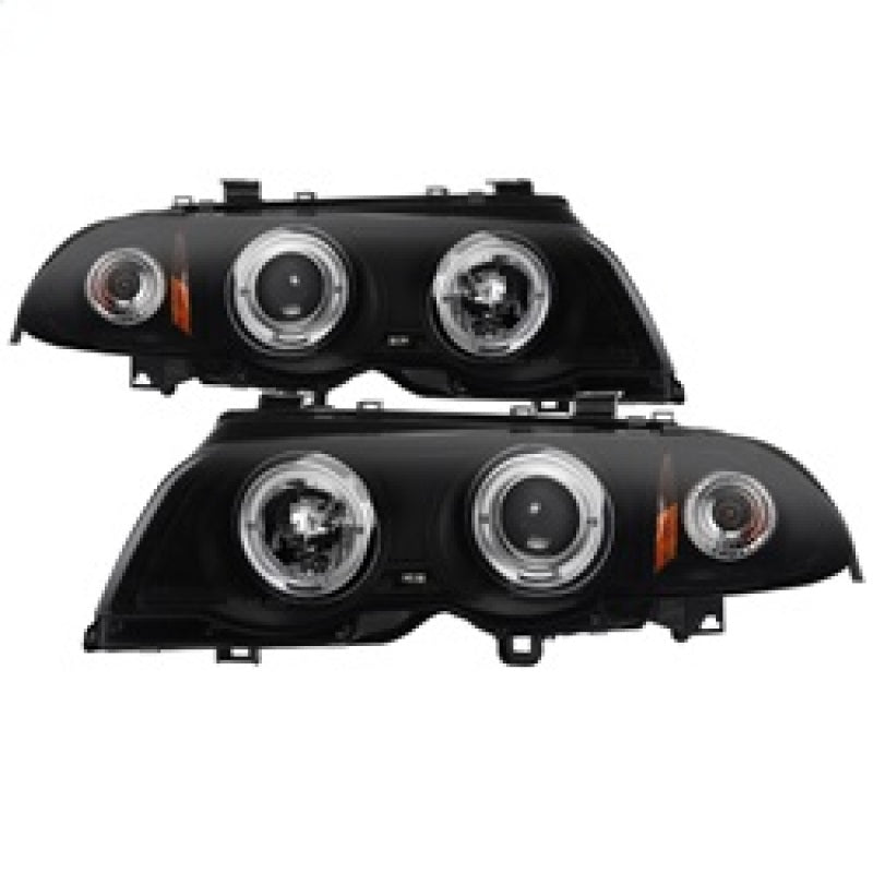 Spyder 5084804 fits BMW 99-01 E46 3 Series 4DR Projector Headlights 1PC LED Hal