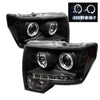 Spyder 5010230 fits Ford 09-14 F150 Projector Headlights Halogen Model- LED Hal