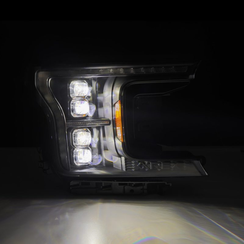 AlphaRex 880248 fits Ford 18-20 F-150 NOVA LED Proj Headlight Blk (14th Gen G2