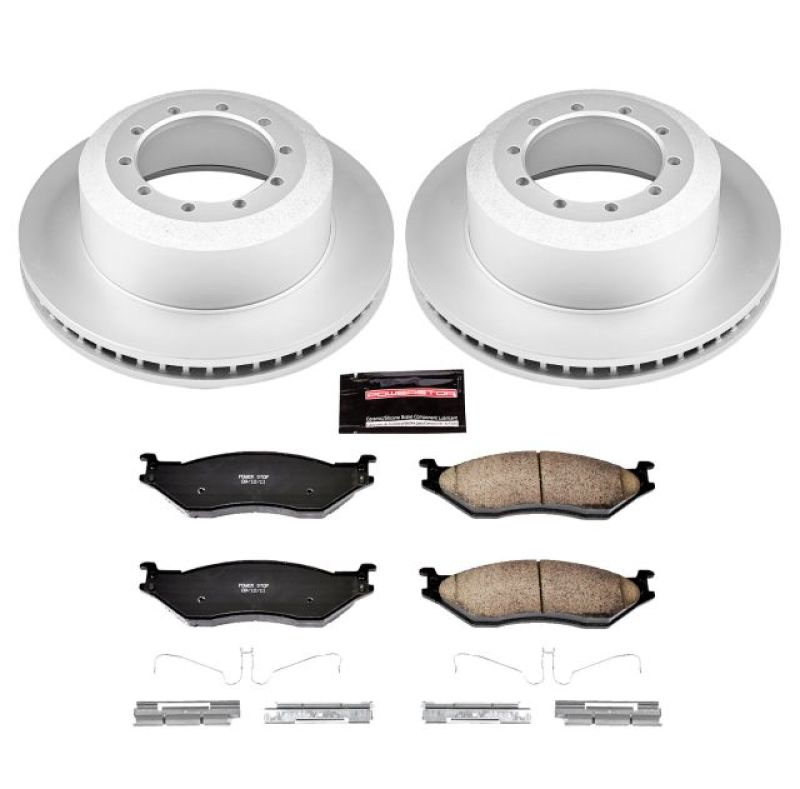 Power Stop CRK5966 06-09 fits Ford LCF Rear Z17 Coated Brake Kit