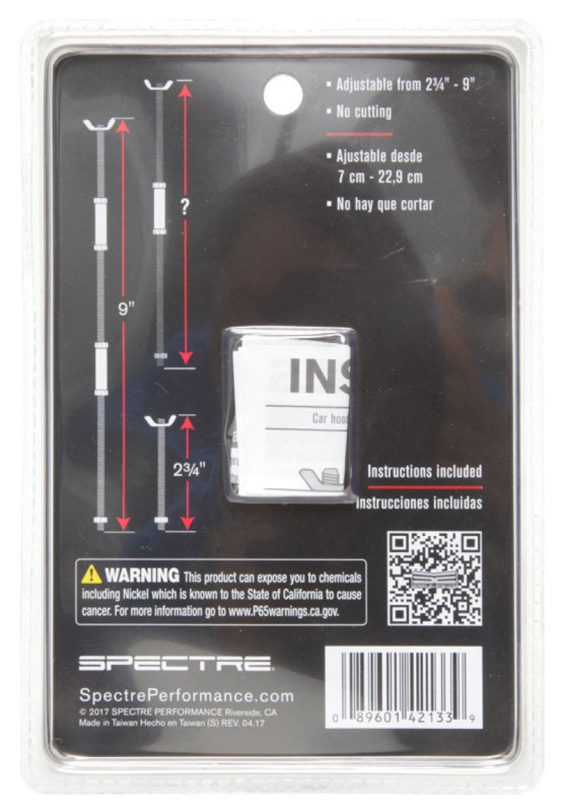 Spectre 42133 Air Cleaner Stud Kit (Modular) - Silver