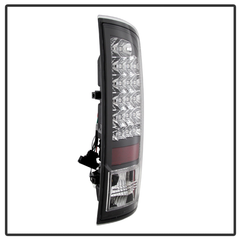 Spyder 5002617 fits Dodge 07-08 Ram 1500/Ram 07-09 2500/3500 LED Tail Lights Bl