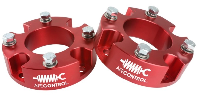 AFE 416-72T002-R CONTROL 2.0 IN Leveling Kit 07-21 fits Toyota Tundra - Red