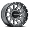 Kansei A95SG-47037+10 A95SG Trophy 14x7in / 4x137 BP / 10mm Offset / 110.18mm Bore - Grey & Black Lip Wheel