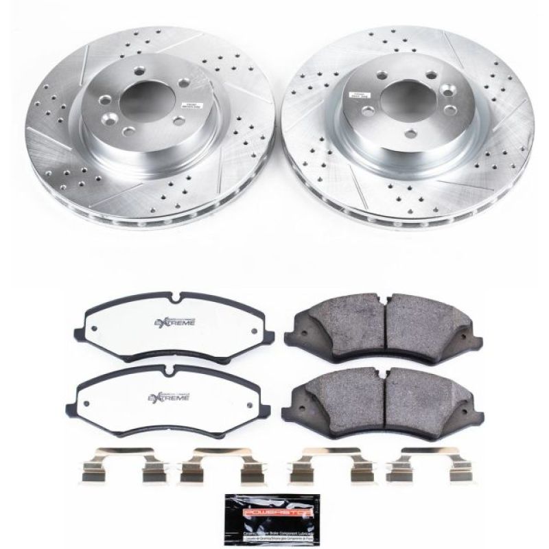 PowerStop K6719-36 2010 Land fits Rover LR4 Front Z36 Truck & Tow Brake Kit