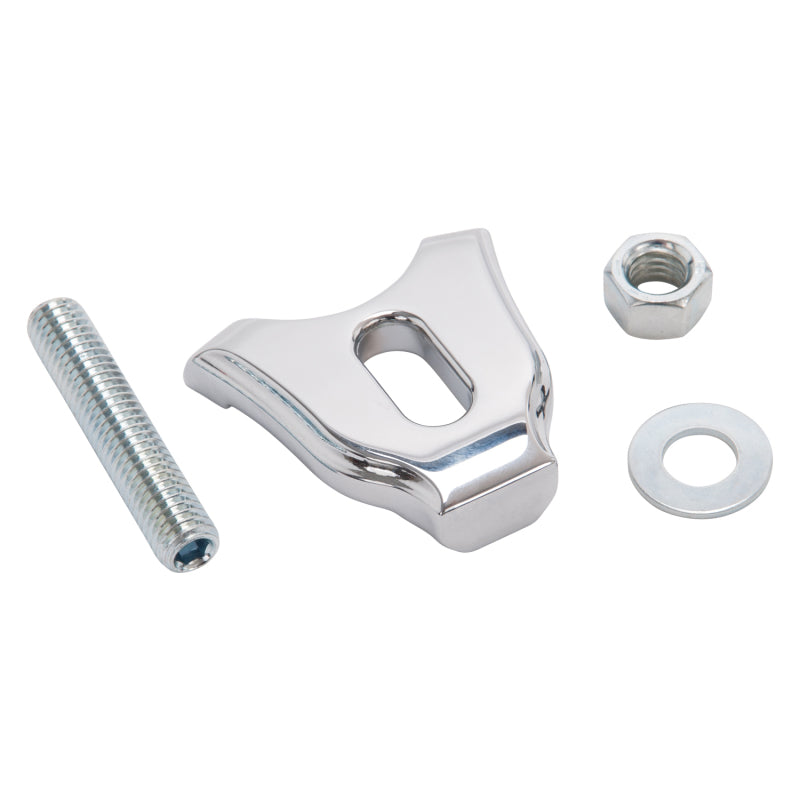 Edelbrock 4802 Distributor Hold Down Clamp fits Chevy Zinc Chrome