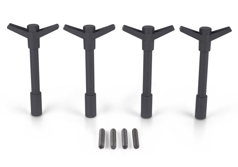 Ford Racing 302-326 Black Crinkle Finish Valve Cover Hold Down Wing Nuts