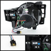 Spyder 5075314 fits Toyota 07-14 FJ Cruiser Projector Halogen Model- 3D DRL LED