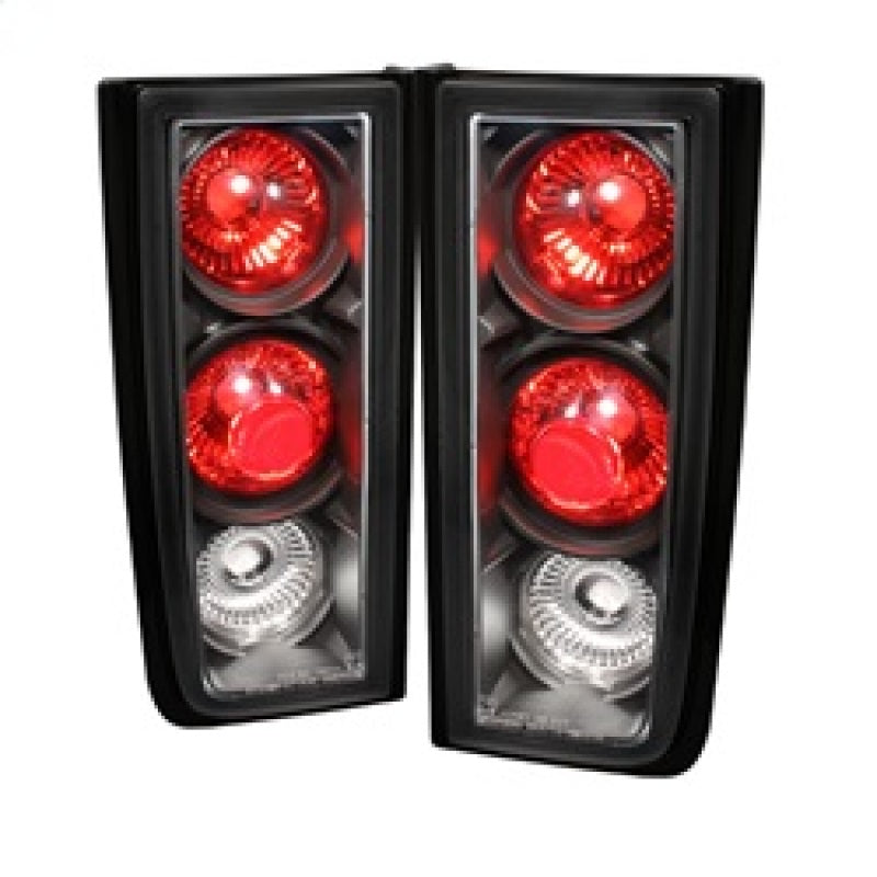 Spyder 5005199 fits Hummer 01-05 H2 (Non H2T)Euro Style Tail Lights Black ALT-Y