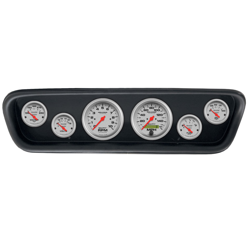 AutoMeter 2107-13 Autometer Direct Fit 5 Piece Dash Kit 64-65 fits Ford Mustang (3 3/8in & 2 1/16in x 4) - Ultra-Lite