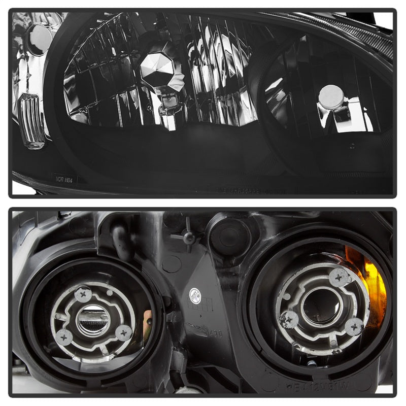 SPYDER 9042706 xTune 04-05 fits Honda Civic OEM Style Headlights Black