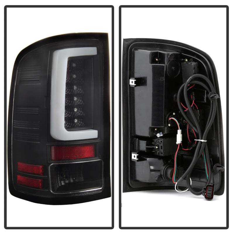 SPYDER 5084743 fits GMC Sierra 1500 V2 Light Bar LED Tail Lights Black