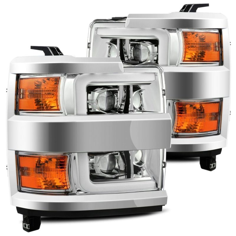 AlphaRex 880225 fits Chevy 15-19 Silverado 2500HD PRO-Series Headlight Plank Ch