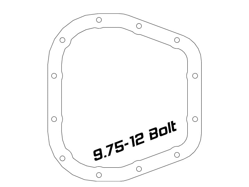AFE 46-71320B fits Ford F-150 Pro Series Rear Differential Cover Black w/ Machi