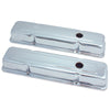 Spectre 5220 SB fits Chevy Short Valve Cover Set - Chrome
